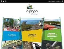 Tablet Screenshot of nipigon.net